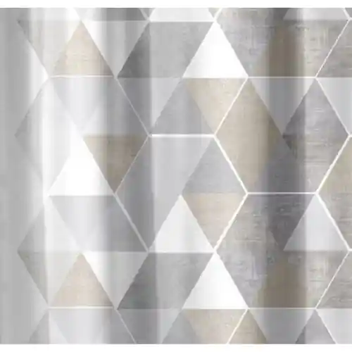 Bonita art 4L3-05 tenda per doccia e vasca 180x200 cm in pvc impermeabile con orlo superiore e occhielli rinforzati Bestseller