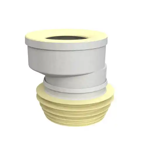 Bonomini manicotto wc versione alta Ø 40 mm in polipropilene PP + TPE In Ø100/110 mm - Out Ø 100/110 mm raccordi per scarichi wc Rechtstreeks Van De Fabrikant