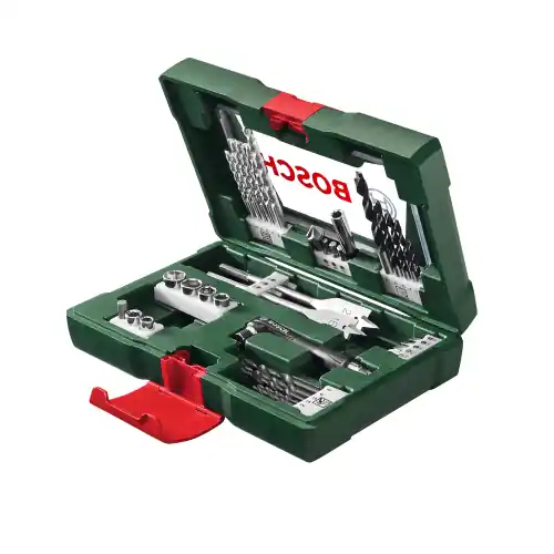 BOSCH set 41 pezzi Art. 017305 foratura e avvitamento cacciavite punte per metallo muro legno e bussole Voordeelprijs