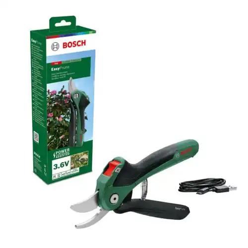 Koop Vandaag Bosch V cesoia a batteria 3,6V Easy Prune S/CARIC power assisted taglio bypass forbici da potatura cordless per giardinaggio
