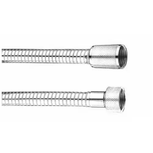 Beperkt Aanbod Bossini Flessibile Bi-flex/2 bianco cromo attacchi 1/2” x 1/2” FF conico 150 cm ricambio per doccia soffioni saliscendi