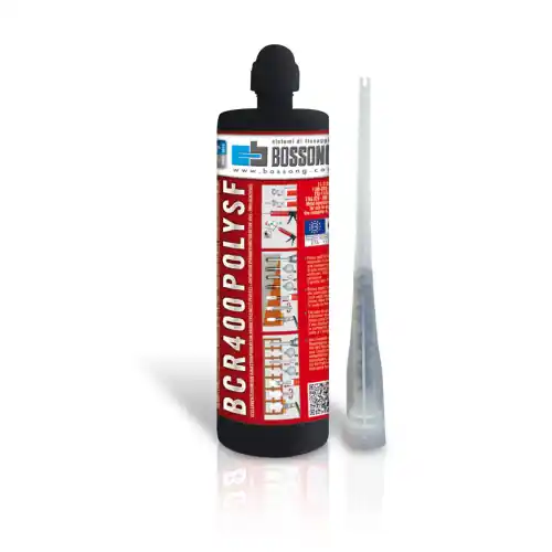 Seizoensaanbieding Bossong ancorante chimico BCR 400 Poly EC per ancoraggio muratura 400 ml
