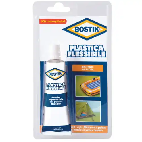 Voordeelprijs Bostik 50 gr saldaplastica colla adesiva impermeabile per plastica flessibile