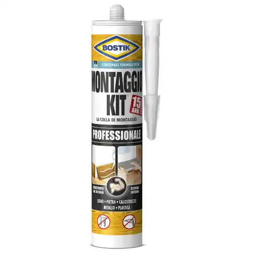 Bostik cartuccia di silicone montaggio kit da 350 ml colla per marmo legno Favoriet