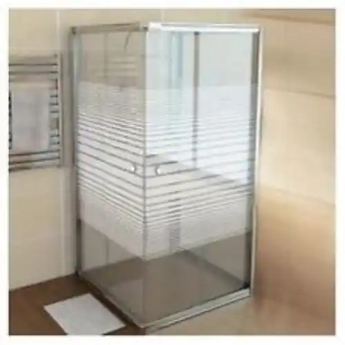 Aanbieding box cabina doccia 80x100 cm in cristallo 6 mm trasparente cabine bagno