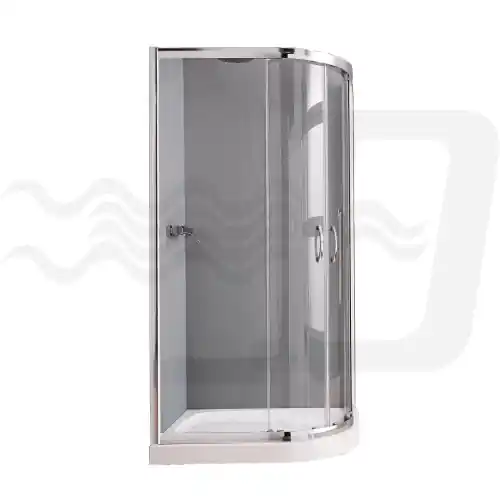 Gecertificeerd box cabina doccia circolare 4 ante vetro cristallo New Cee cm 190h