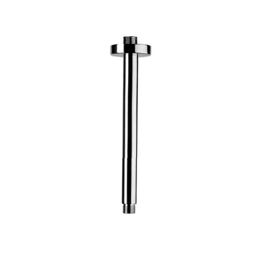 Bestel Nu Braccio doccia a soffitto tondo 30 cm Ø 24 in ottone cromato con attacchi G1/2 bracci doccia bagno