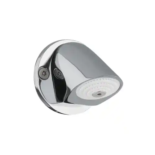 Braccio doccia antivandalo con soffione fisso attacco G 1/2" Ø 55 mm cromo accessorio bagno soffione Gratis Retour