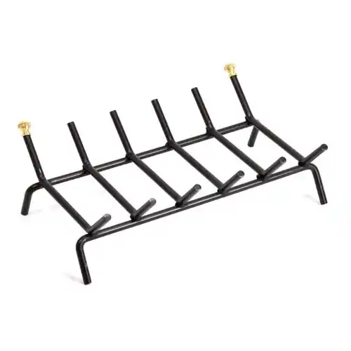 Brucialegna in ferro battuto per camino cm 45x35x16 h portalegna braciere Laatste Kans