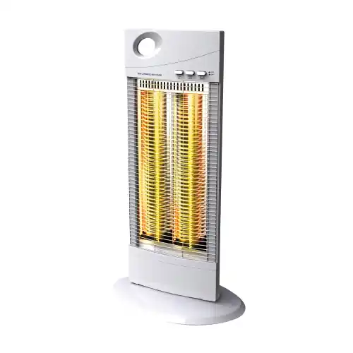 Laatste Kans C- Line NSB-C31 stufa lampade al carbonio oscillante 500/1000W stufetta elettrica a torre cm 65
