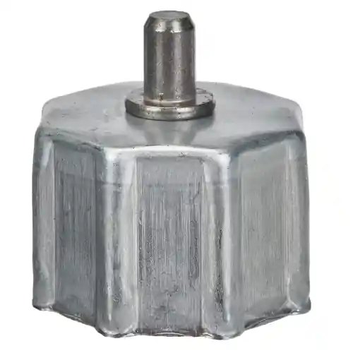 Calotta per rullo ottagonale da 60 mm in acciaio zincato Ø 12 mm tapparella accessorio ricambio Nu Kopen