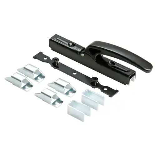 cariglione maniglia a leva art 686 per aste esterne 10x10 mm acciaio nero Exclusieve Aanbieding