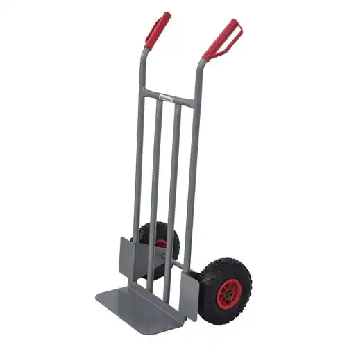 Goedkoop Carrello portasacchi Eco in acciaio verniciato portata 150 Kg portatutto portapacchi con ruote pneumatiche
