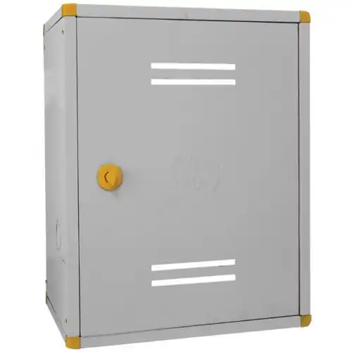 Laatste Kans Cassetta per contatore gas metano cm 50x40x24h in lamiera preverniciata con chiave