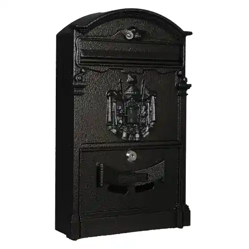 cassetta postale mod regia posta in alluminio cm 26x9x41h portalettere buca Beperkt Aanbod