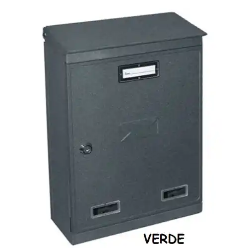cassetta postale posta con tetto Evoluzione cm 22x7,5x32 h portalettere Veilige Betaling