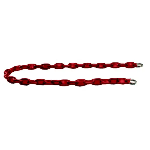catena antifurto acciaio ricoperto in gomma 7x120 mm moto scooter bici Finale Uitverkoop