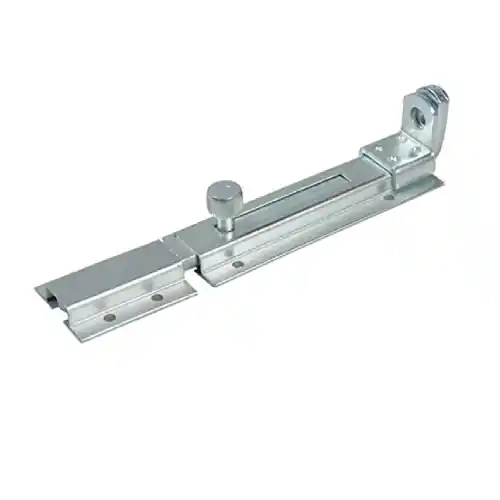 Catenaccio portalucchetto con incontro 180 mm larghezza 40 mm in acciaio zincato pesante Koop Vandaag
