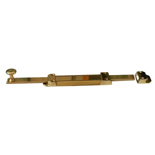 catenaccio saliscendi in ottone lucido fermaporta 40 cm gancio blocca porta Seizoensaanbieding