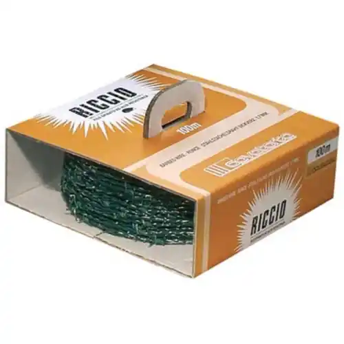 Shop Nu Cavatorta 100 mt filo spinato Riccio acciaio zincato plastificato filo mm 2,1 resistente nel tempo