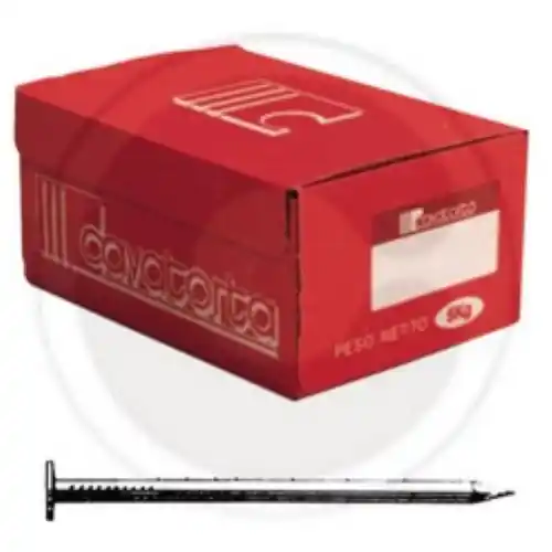 Cavatorta 5 kg di chiodi testa piana in acciaio 16x60 mm chiodo UNI3614 Betrouwbaar