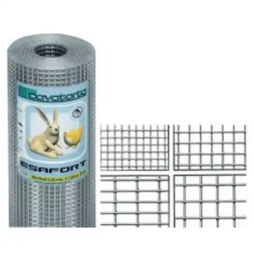 Bestseller Cavatorta rete agrisald elettrosaldata zincata cm h 60x25 maglia 12x12 mm