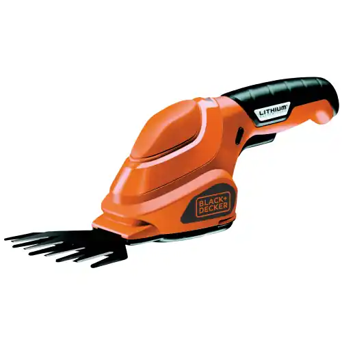 Superprijs Cesoia tagliasiepi Black & Decker GSL200 funzionamento con batteria a litio 3,6 V - 1,1 Ah larghezza taglio 10 cm