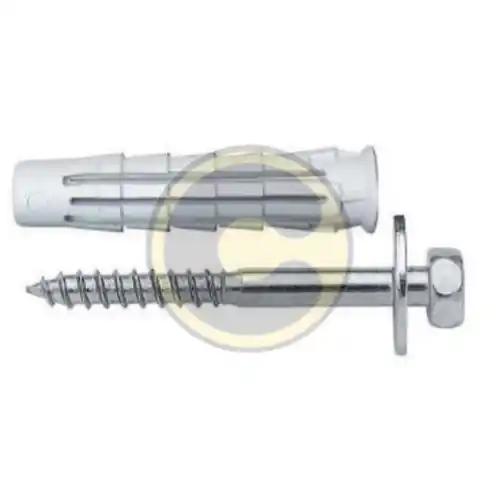 Aanbieding cf 10 pz elematic tasselli T6/VTE 10x50 mm completi di vite acciaio e rondella