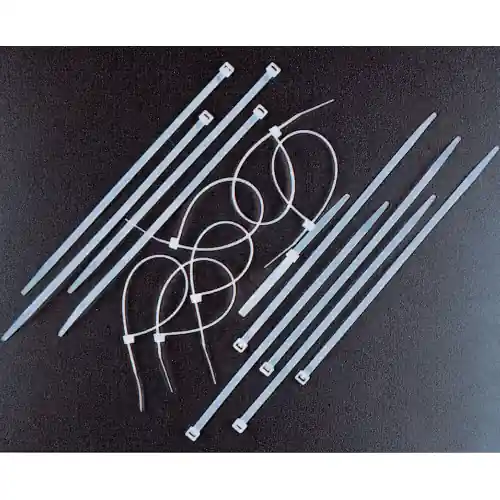 cf 100 pz di fascette per cablaggio in nylon trasparente 4,5x360 mm fascetta Lage Prijs