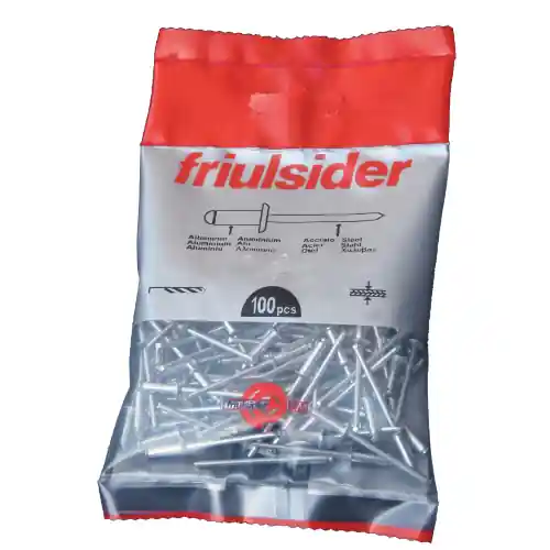Direct Verzonden cf 100 pz di rivetti in alluminio testa tonda Ø 4,0x16 mm rivetto di fissaggio