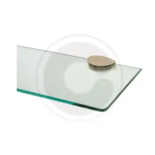 Flitsaanbieding cf 2 pz reggimensole Pinco in zama cromata per mensole da 6 mm reggipiani