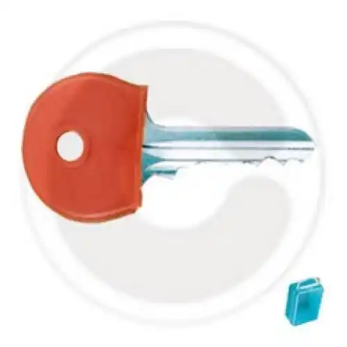 cf 20 pz di anello anelli copritesta in plastica flessibile per chiavi chiave Aanbieding