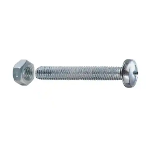 cf 30 pz vite viti a metallo testa cilindrica passo grosso Ø 4x16 mm con dadi Speciale Aanbieding