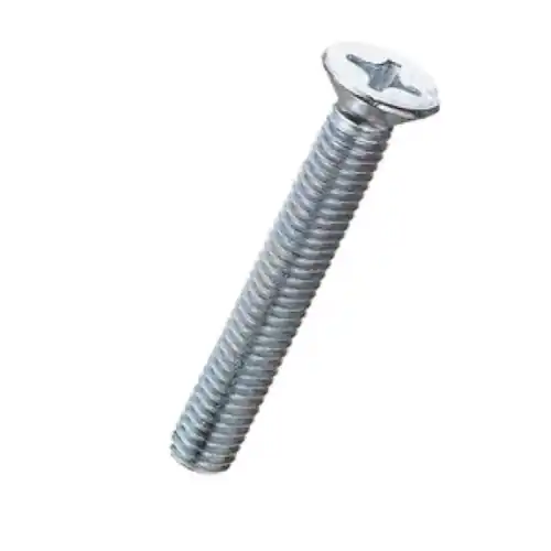 cf 30 viti a metallo testa piana Ø 3x40 mm con dadi acciaio zincato Actieprijs