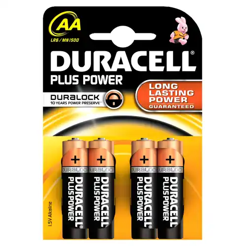 cf 4 pz duracell batterie pile alcalina stilo AA MN1500 batterie lunga durata Bestel Nu