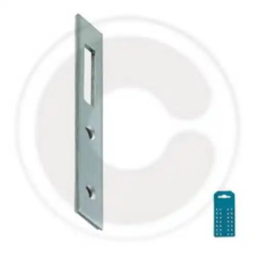 cf 4 pz lastrine diritte per pensili mm 100 acciaio zincato lastrina piastrina Exclusieve Aanbieding