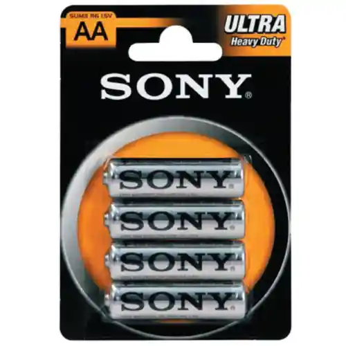 Hete Deal cf 4 pz Sony batterie stilo ministilo pile allo zinco cloride 1,5V AA batteria