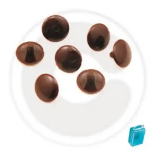 cf 40 pz tappi copriviti in plastica marrone Ø 12 mm tappo tappino coprivite Speciale Aanbieding