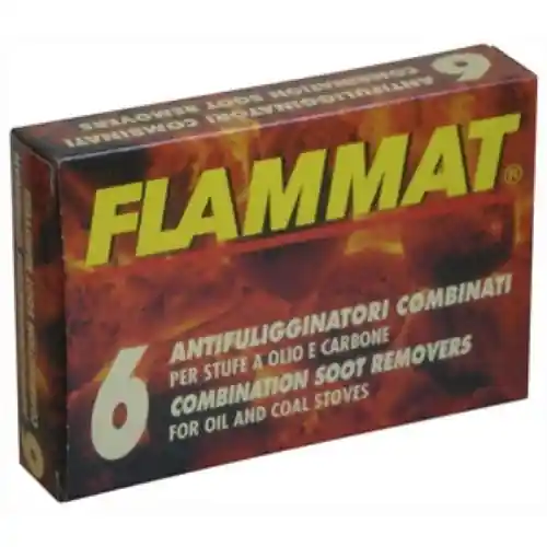 cf 5 bustine Flammat spazzacamino antifuliggine rimuovi fuliggine camino Direct Beschikbaar