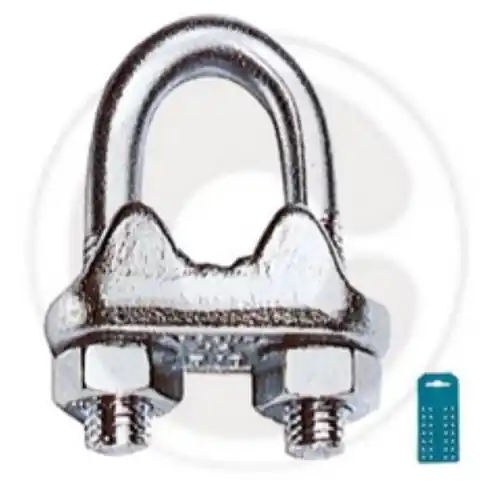 Lage Kosten cf 6 pz di morsetti morsetto grillo moschettone gancio per funi in acciaio 6 mm