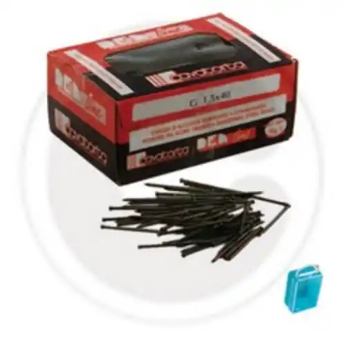 Gereduceerde Prijs cf 80 gr Cavatorta chiodi gruppini in acciaio Ø 7x20 mm chiodo testa a gruppino