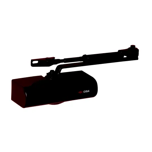 chiudiporta aereo CISA C1416 spingiporta con braccio rallentatore Premium