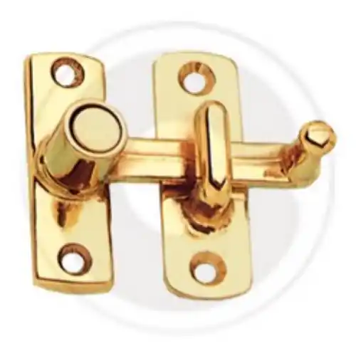 chiusura tavellino a scatto con gancio in ottone bronzato mm 5 cricchetto Betaalbaar