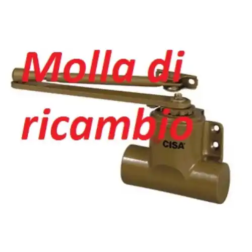 Cisa 07101.01.0 molla di ricambio per chiudiporta aereo 60130.01 Bestel Nu
