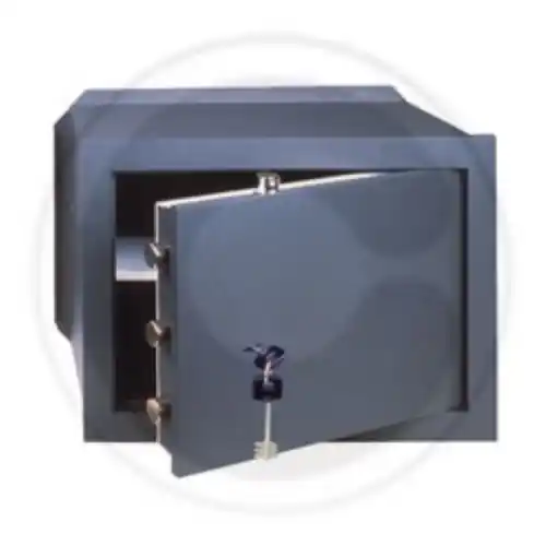 Cisa 82010.50 cassaforte meccanica a chiave ad incasso a muro cm 49x20x36h Finale Uitverkoop