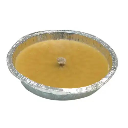 Citronella ciotola in stagnola stoppino antivento Ø 18 cm candele citronelle antizanzare Gratis Retour