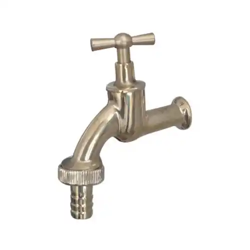 Classic Domus rubinetto artistico di ricambio per fontane a vite in ottone attacco maschio da 1/2" con portagomma Lage Prijs