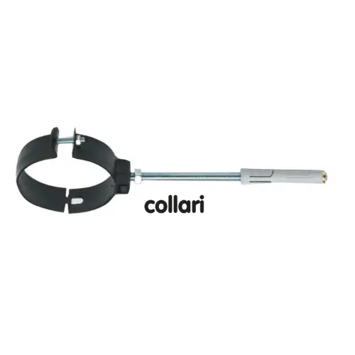 Direct Verzonden collare Ø 8 cm 80 mm nero satinato per tubo tubi stufe a pellet