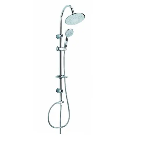 Direct Verzonden Colonna doccia Mix Universe in acciaio inox doccetta flessibile con 4 getti