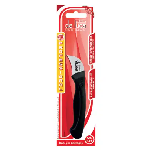 Nieuw Coltello taglia castagne Art.431 Horeca lama in acciaio inox temperato e manico in polipropilene
